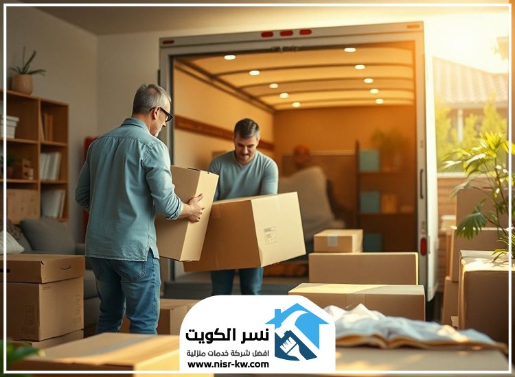 نقل عفش مع التغليف