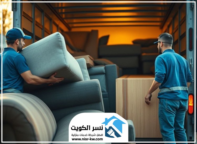 نقل عفش مع التغليف